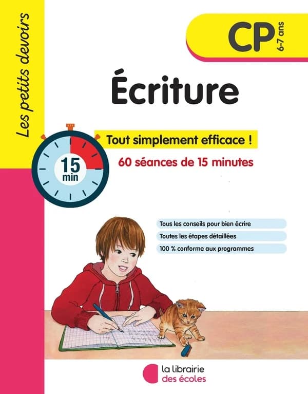 Les petits devoirs : écriture cp