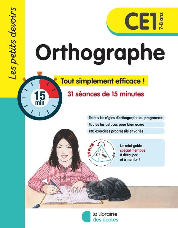 Les petits devoirs : orthographe ; CE1 (édition 2023)
