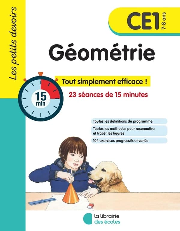 Les petits devoirs : géométrie ; CE1 (édition 2023)