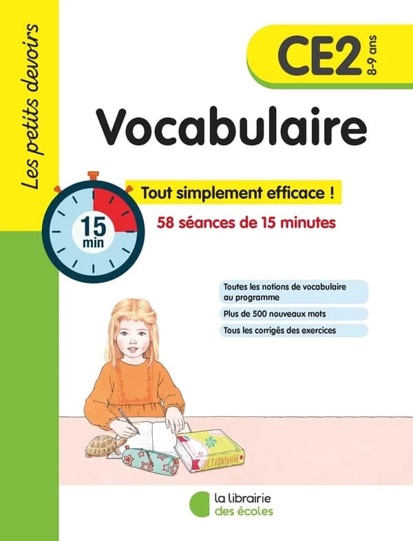Les petits devoirs : vocabulaire ; CE2