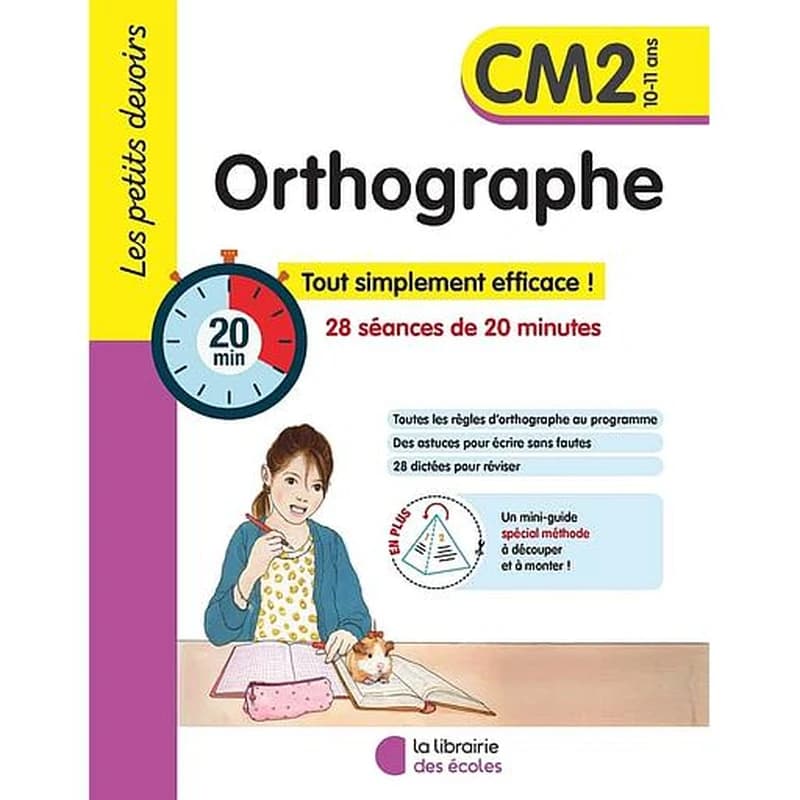 Les petits devoirs : orthographe ; CM2 (édition 2023)