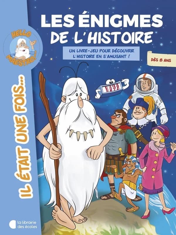 Les énigmes de l'histoire : un livre-jeu pour découvrir le corps humain en s'amusant !