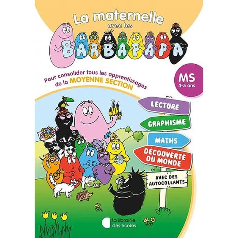La maternelle avec les Barbapapa : Tout-en-un : MS (édition 2024)