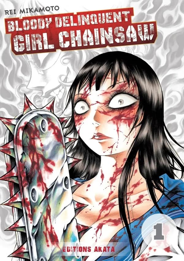 Bloody delinquent girl chainsaw. 1