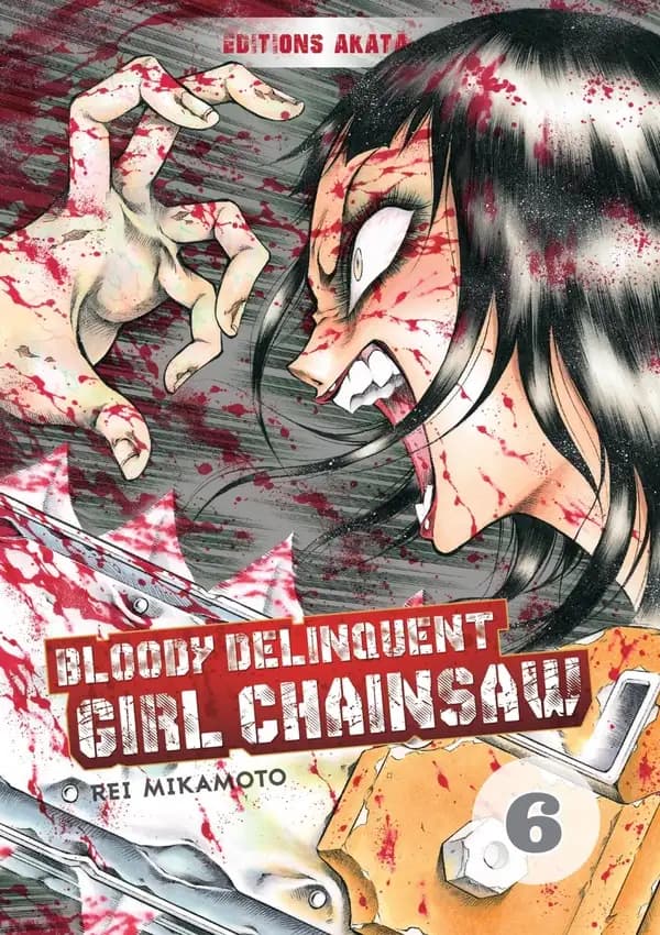 Bloody delinquent girl chainsaw. 6