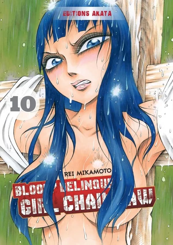 Bloody Delinquent Girl Chainsaw