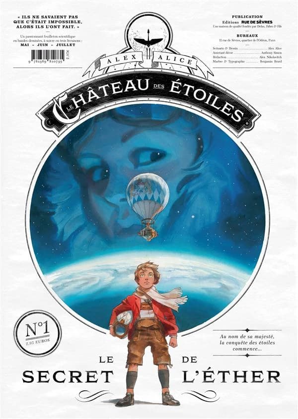 Le secret de l'éther (Le Château des Étoiles, #1)