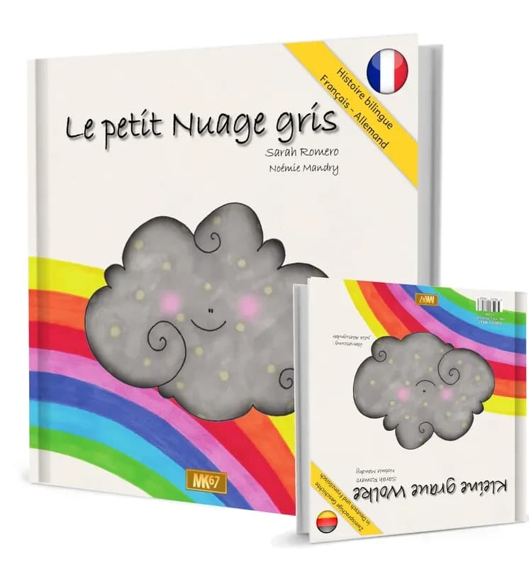 Le petit nuage gris ([Éd.] bilingue français-allemand)