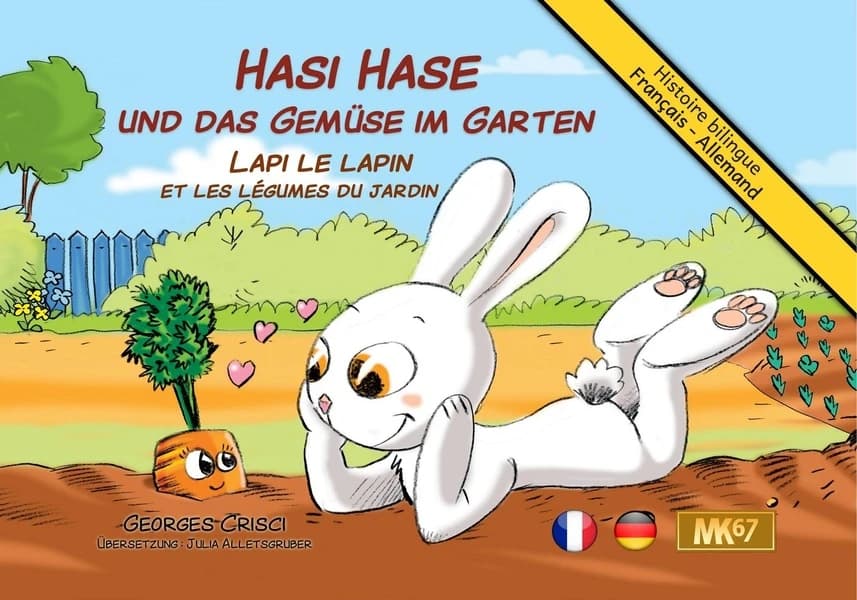 Lapi le lapin et les légumes du jardin : Hasi Hase und das Gemüse im Garten (kamishibai) : [Kamishibai]