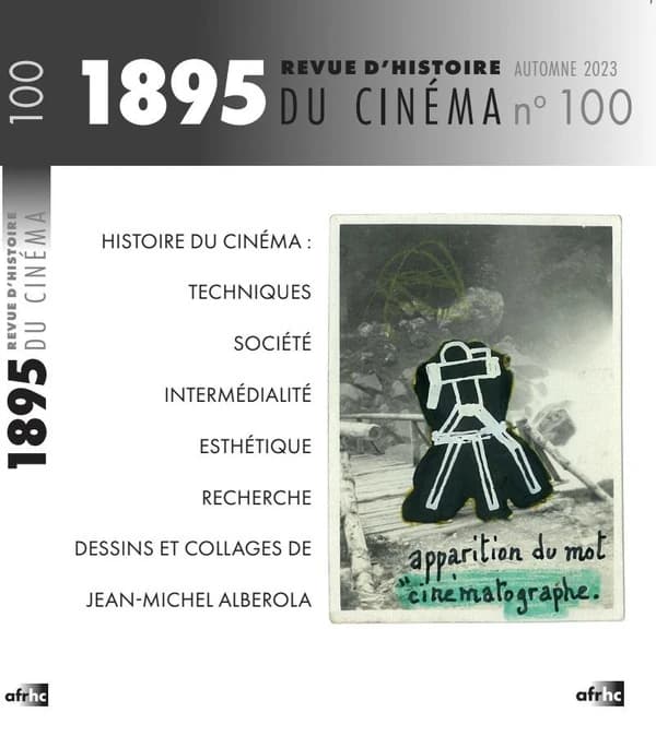 Histoire du cinéma : techniques, société, intermédialité, esthétique, recherche, dessins et collages de Jean-Michel Alberola