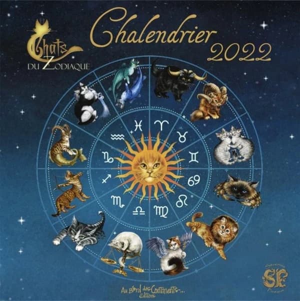 Chalendrier : chats du zodiaque (édition 2022)