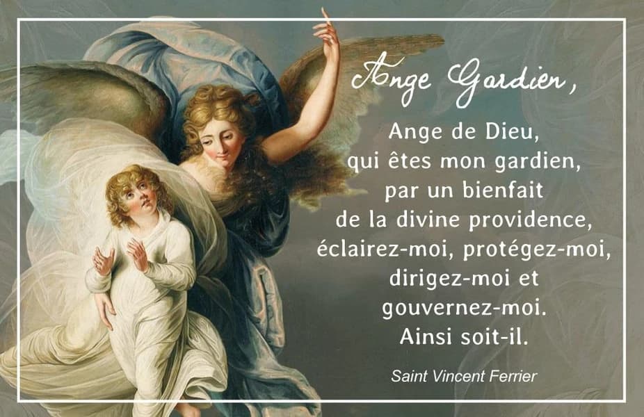 Cartes ange gardien ; éclaire, protège et défend