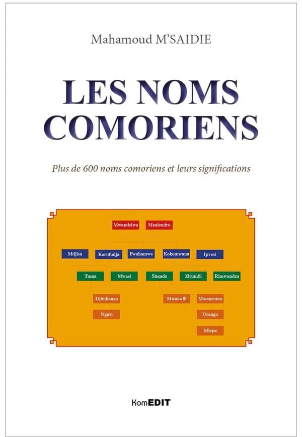 Les noms comoriens : plus de 600 noms comoriens avec leurs significations