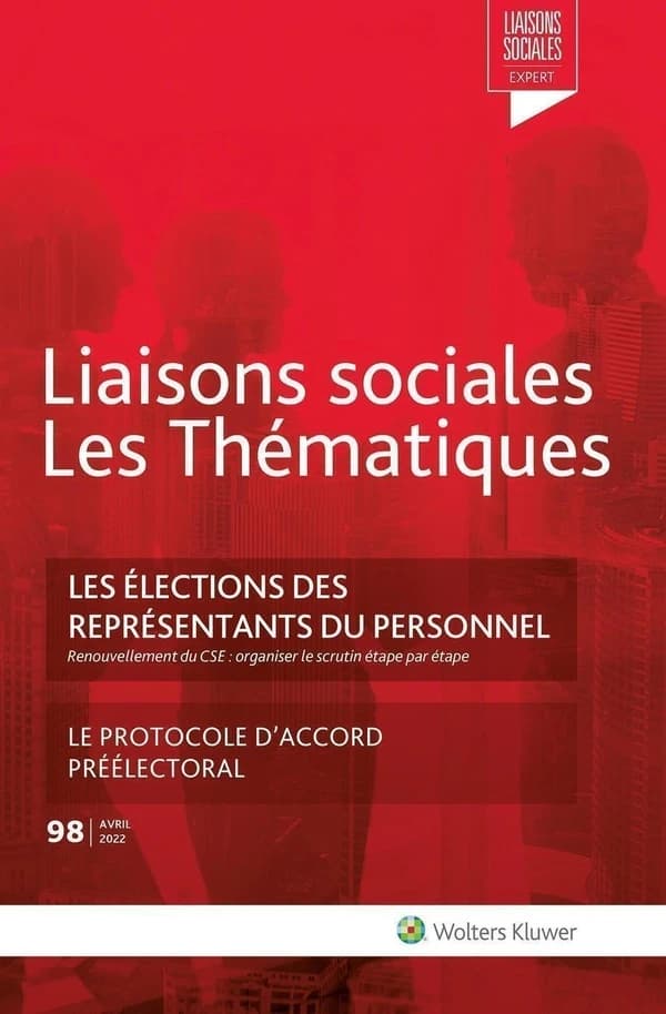 Les élections des représentants du personnel : le protocole d'accord préélectoral