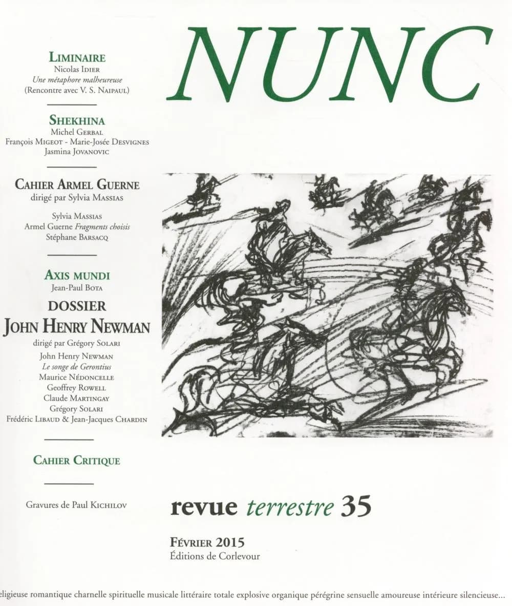 Revue nunc n.35 : John Henry Newman