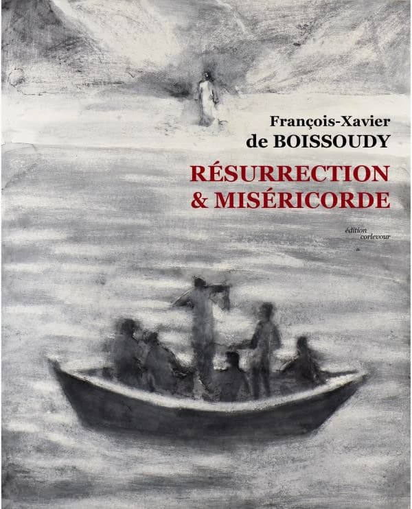 François-Xavier de Boissoudy : résurrection, miséricorde, lavis d'encre sur papier, 2014-2016 : résurrection, miséricorde : lavis d'encres sur papier, 2014-2016