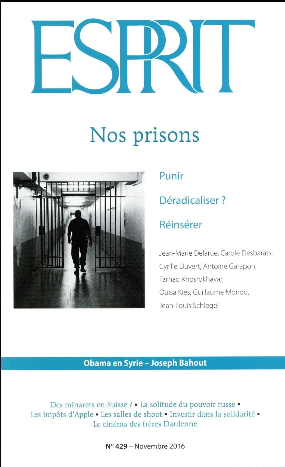 Esprit N° 429, Novembre 201