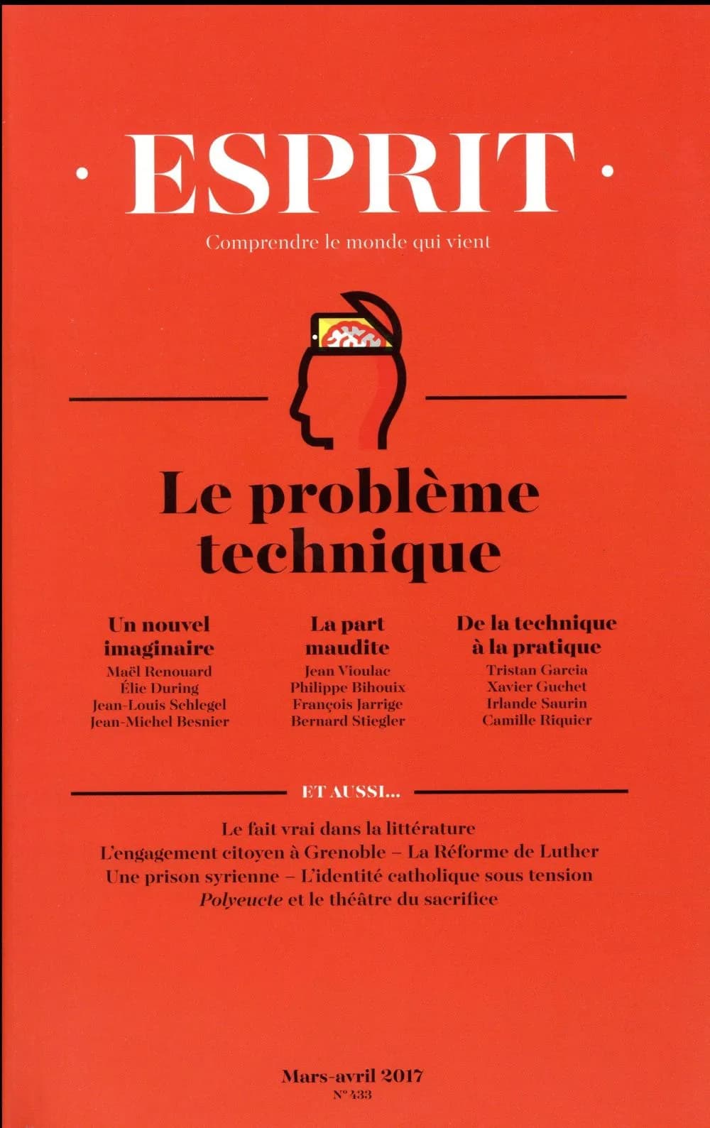 Esprit : repenser la technique