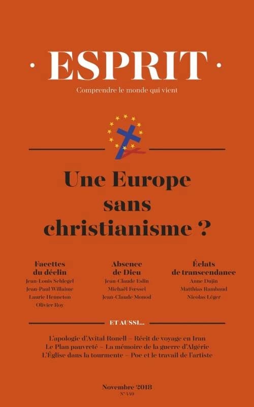 Esprit : la crise du christianisme européen