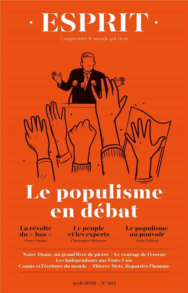 Esprit n.463 : avril 2020 ; le populisme en débat