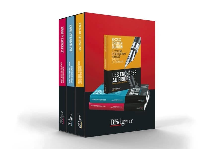 Les enchères au bridge : 3 volumes : Tome 1, Enchères à deux ; Tome 2, Enchères à quatre ; Tome 3, Enchères compétitives