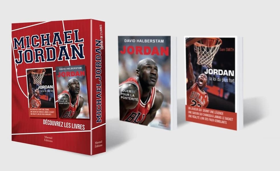 Michael Jordan : coffret de deux livres