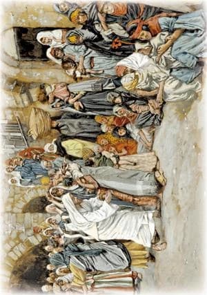 Cartes "laissez venir à moi les petits enfants" par lot de 10
