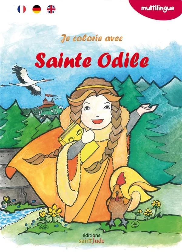 Je colorie avec Sainte Odile : [Album à colorier]
