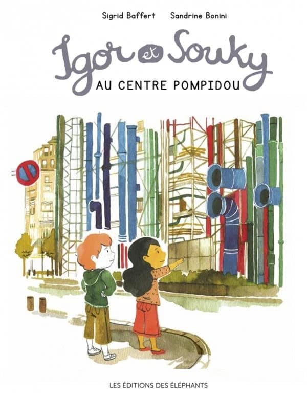 Igor et souky au centre Pompidou