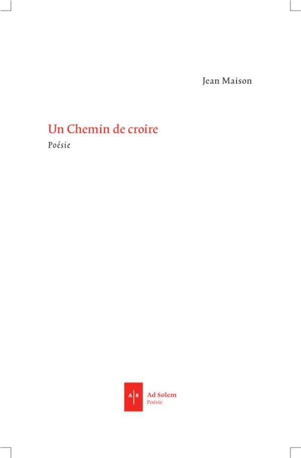 Un Chemin de croire