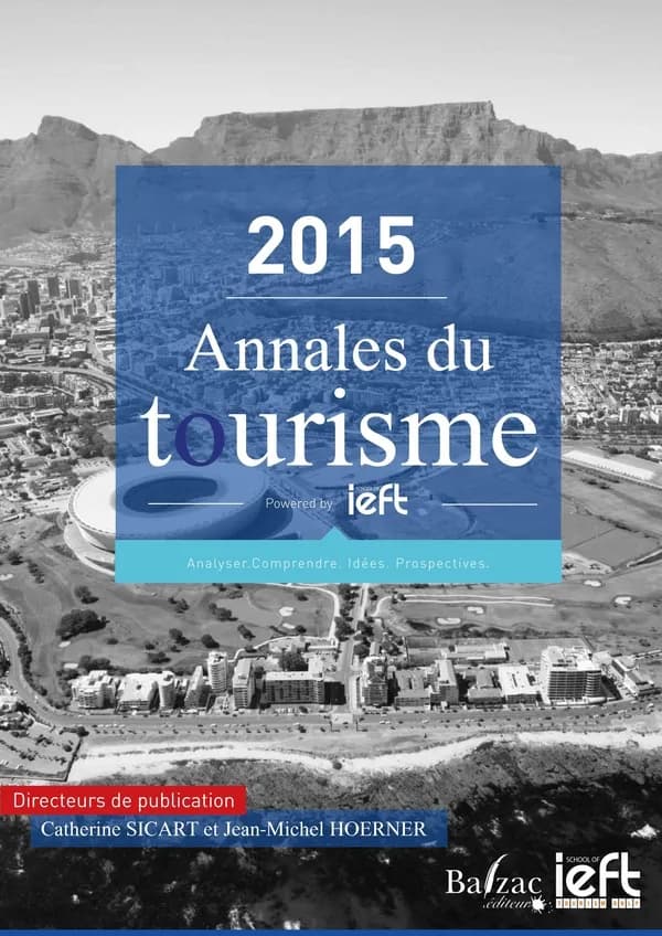 2015 annales du tourisme