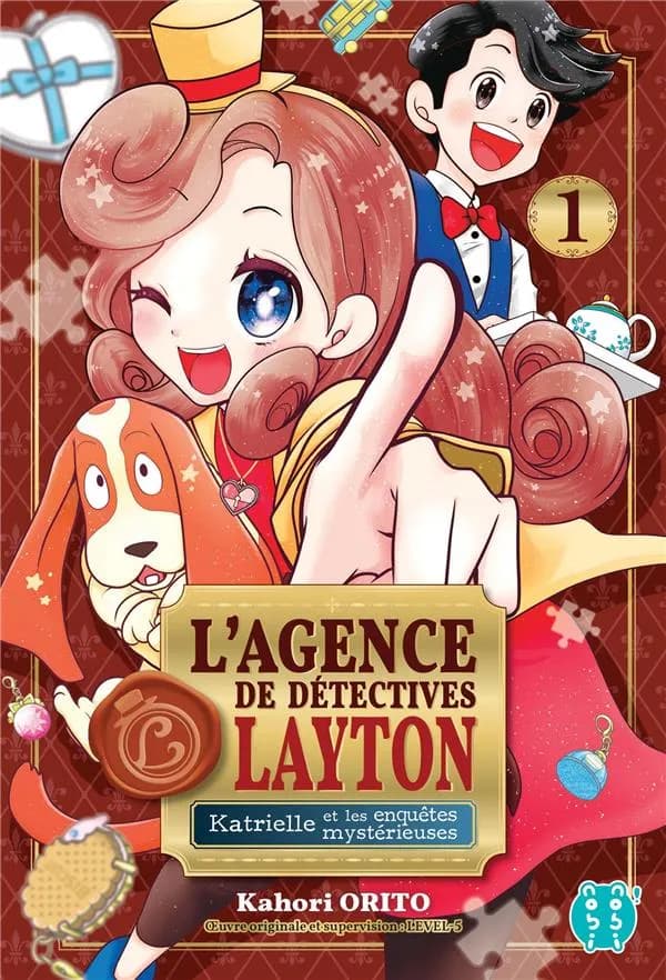 L'agence de détectives Layton : Katrielle et les enquêtes mystérieuses. 1