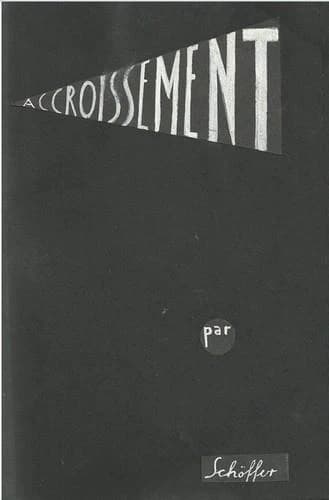 Accroissement ; Diminution