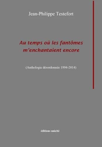 Au temps où les fantômes m'enchantaient encore : anthologie désordonnée 1994-2014