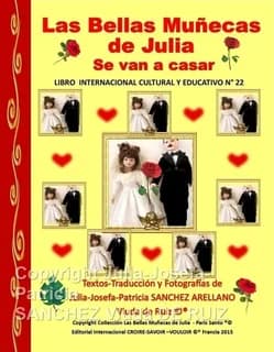 Libro n  22 las bellas munecas de julia se van a casar