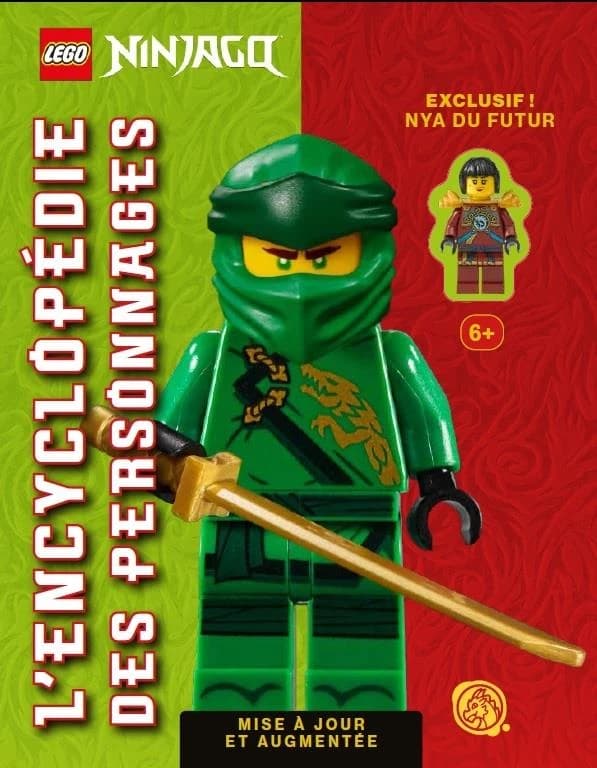 Lego Ninjago : l'encyclopédie des personnages (Éd. mise à jour et augmentée) Simon Hugo et Claire Sipi