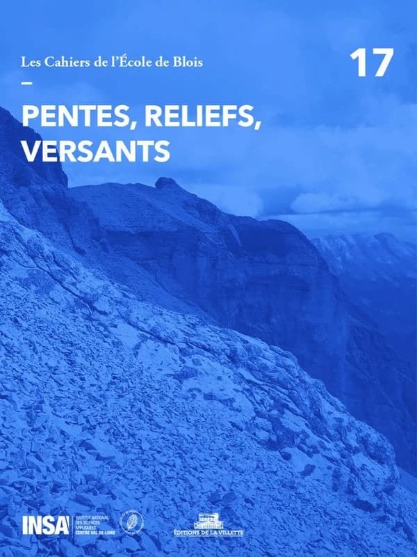 LES CAHIERS DE L'ECOLE DE BLOIS Tome 17 : pentes, reliefs, versants