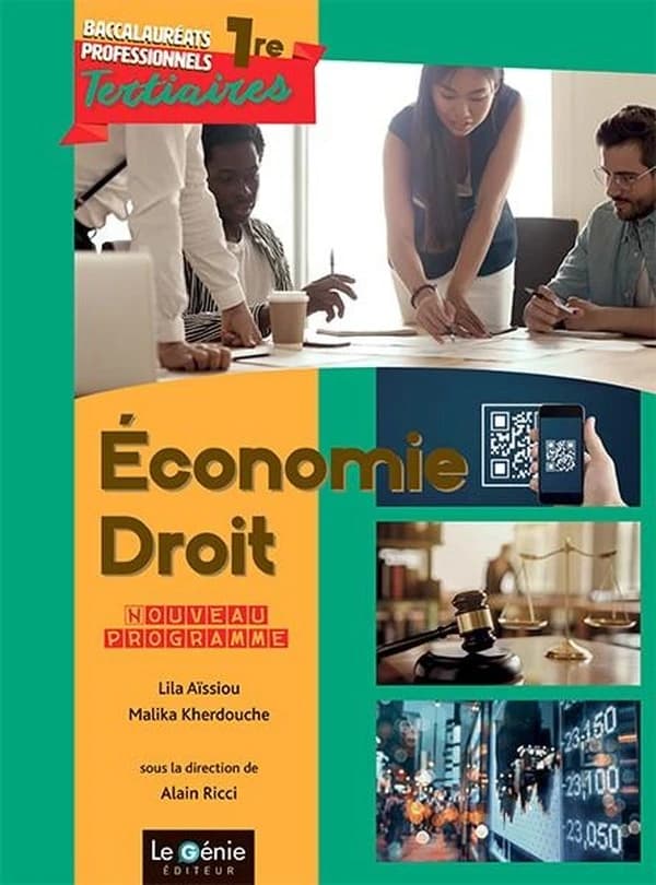 économie, droit : 1re bac pro tertiaires (édition 2022)