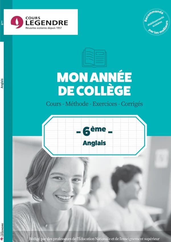 Anglais 6e mon annee