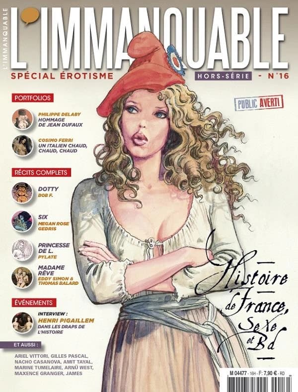 DBD MAGAZINE Hors-Série n.16 : histoire de France, sexe et BD ; spécial érotisme