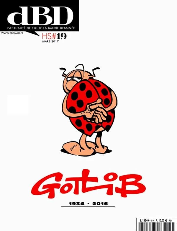 DBD MAGAZINE Hors-Série n.19 : Gotlib 1934-2016