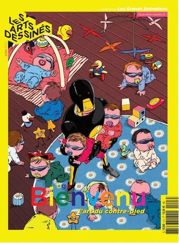 Les Arts dessinés Hors-Série n.3 : Ugo bienvenu, l'art du contre-pied : les grands entretiens