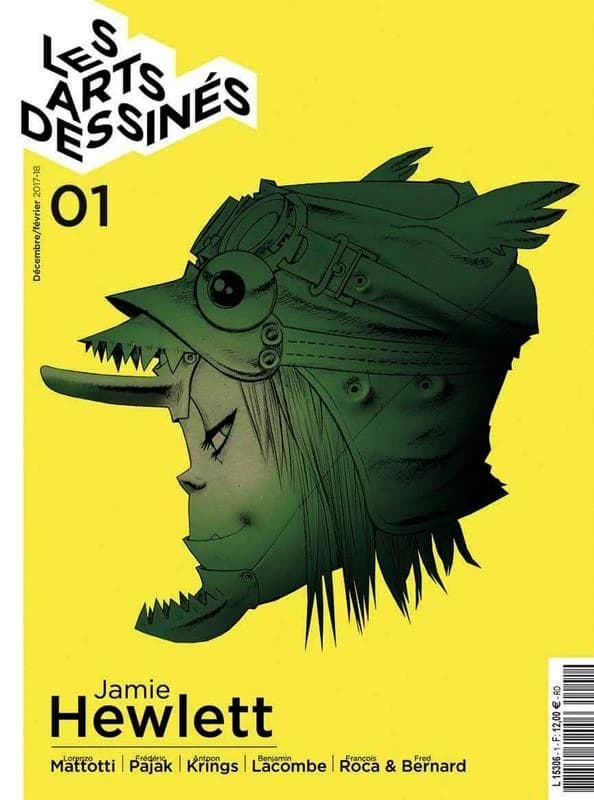 Les Arts dessinés n.1 : Jamie Hewlett