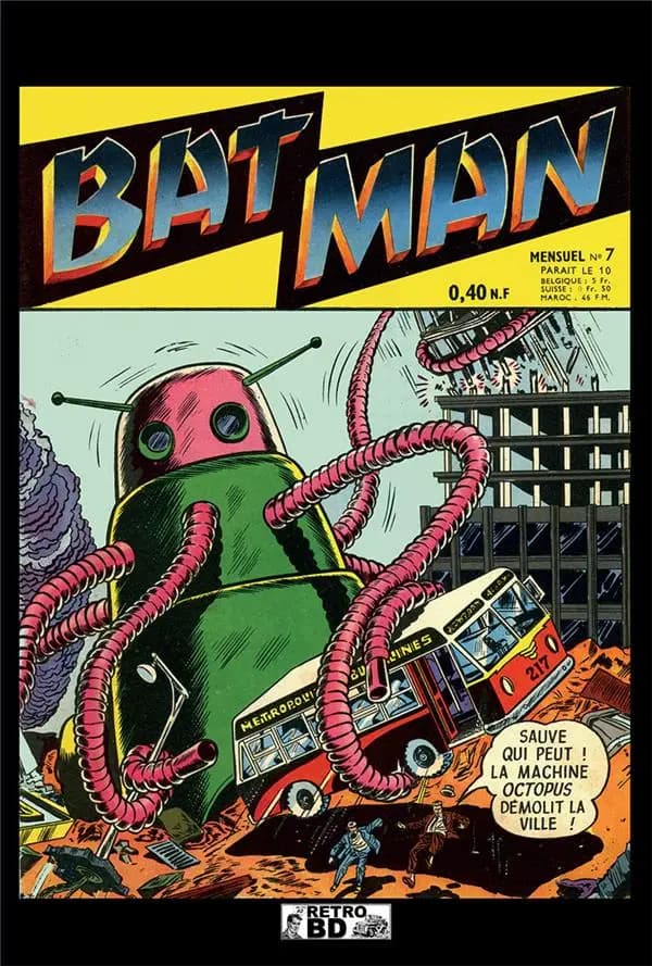 Bat Man : la collection Artima 1960, 8 fascicules : récits complets