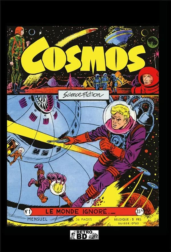 Cosmos : la collection Artima 1956-1961, 62 fascicules : récits complets
