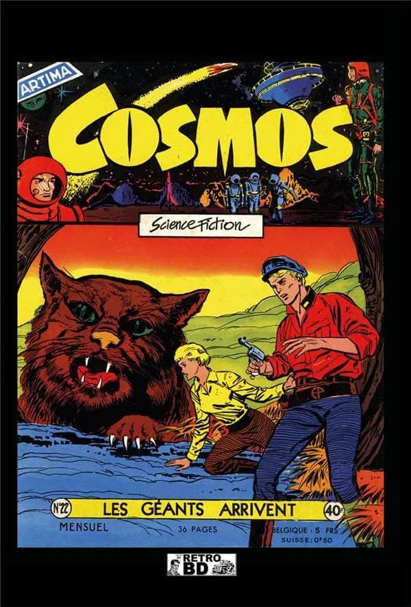 Cosmos : la collection Artima 1956-1961, 62 fascicules : récits complets