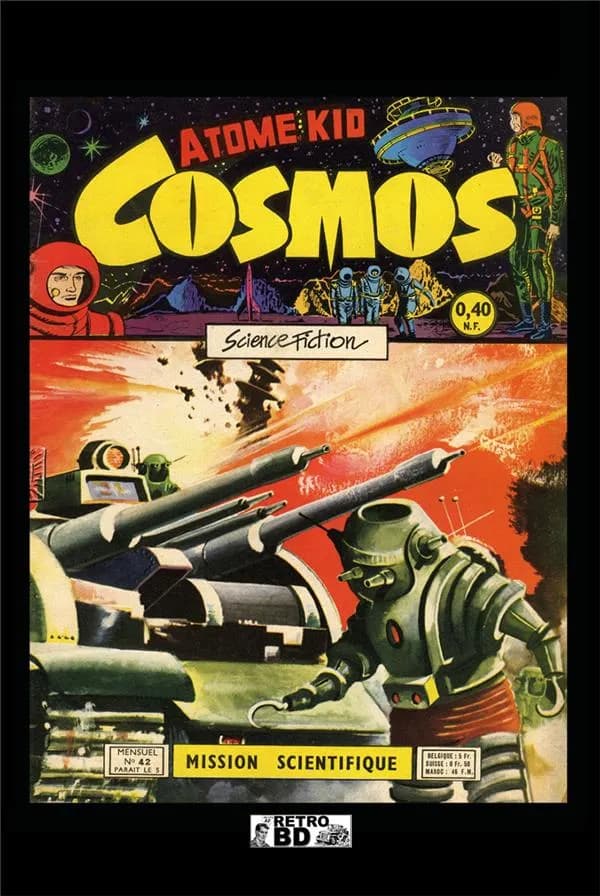 Cosmos : la collection Artima 1956-1961, 62 fascicules : récits complets