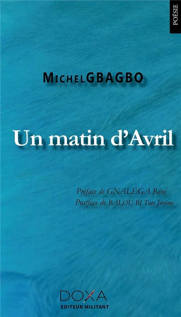 Un matin d'avril : recueil de poèmes