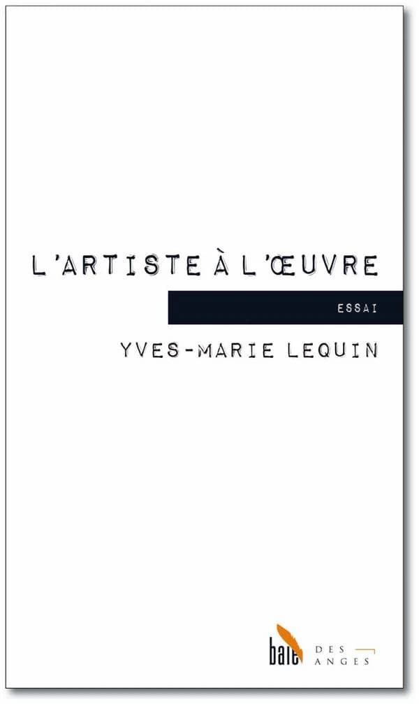 L'artiste à l'oeuvre : la "Poétique" d'Aristote : essai