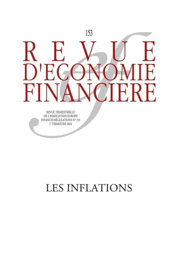Revue d'économie financière n.153 : Les inflations